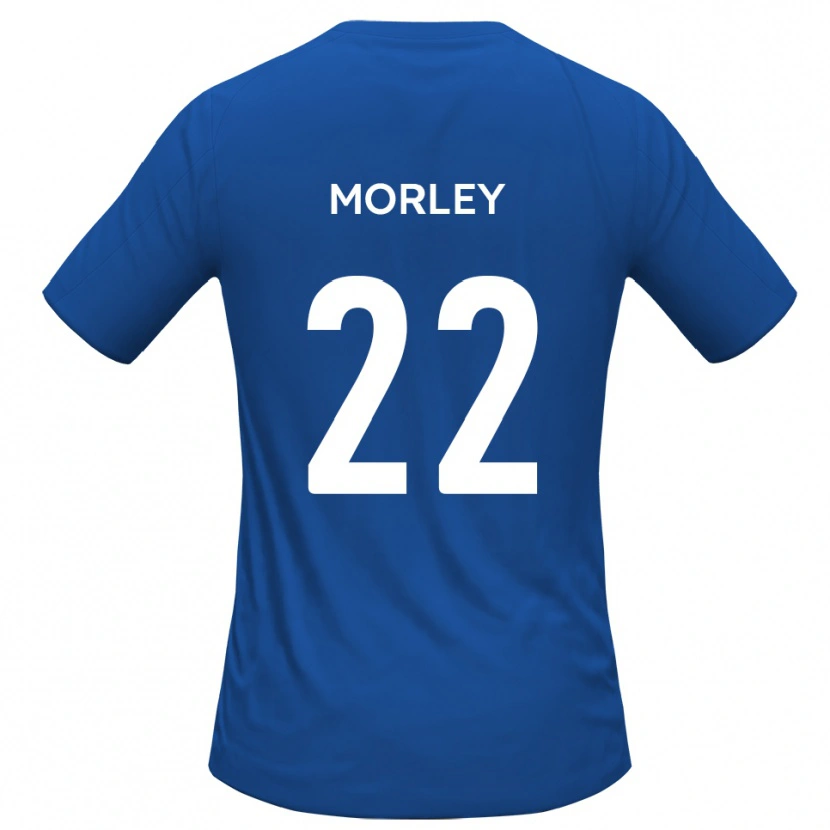 Danxen Kinderen Adam Morley #22 Hemelsblauw Uitshirt Uittenue 2025/26 T-Shirt