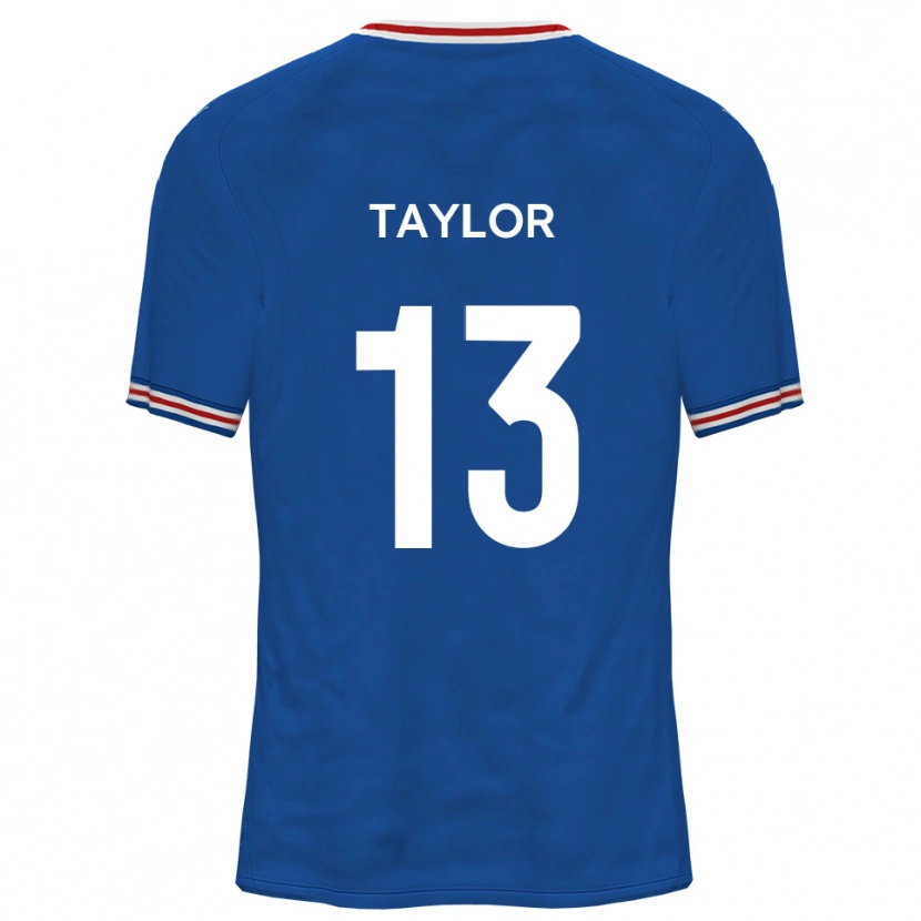 Danxen Kinderen Sam Taylor #13 Dodger Blue Uitshirt Uittenue 2025/26 T-Shirt