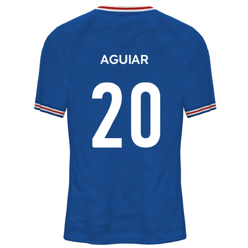 Danxen Kinderen Ricky Aguiar #20 Dodger Blue Uitshirt Uittenue 2025/26 T-Shirt