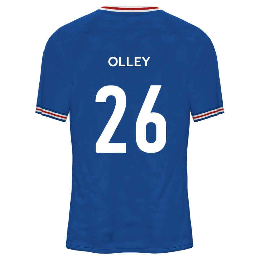 Danxen Kinderen Greg Olley #26 Dodger Blue Uitshirt Uittenue 2025/26 T-Shirt