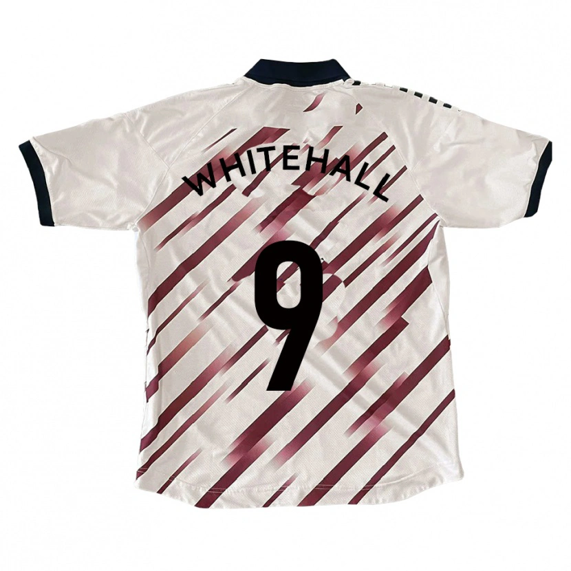 Danxen Kinderen Danny Whitehall #9 Wit Rood Uitshirt Uittenue 2025/26 T-Shirt