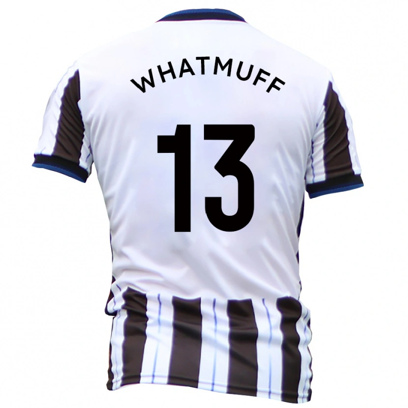 Danxen Kinderen Oliver Whatmuff #13 Wit Zwart Uitshirt Uittenue 2025/26 T-Shirt