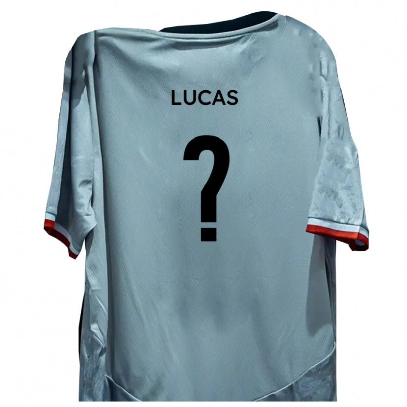 Danxen Kinderen Freya Lucas #0 Wit Zwart Uitshirt Uittenue 2025/26 T-Shirt