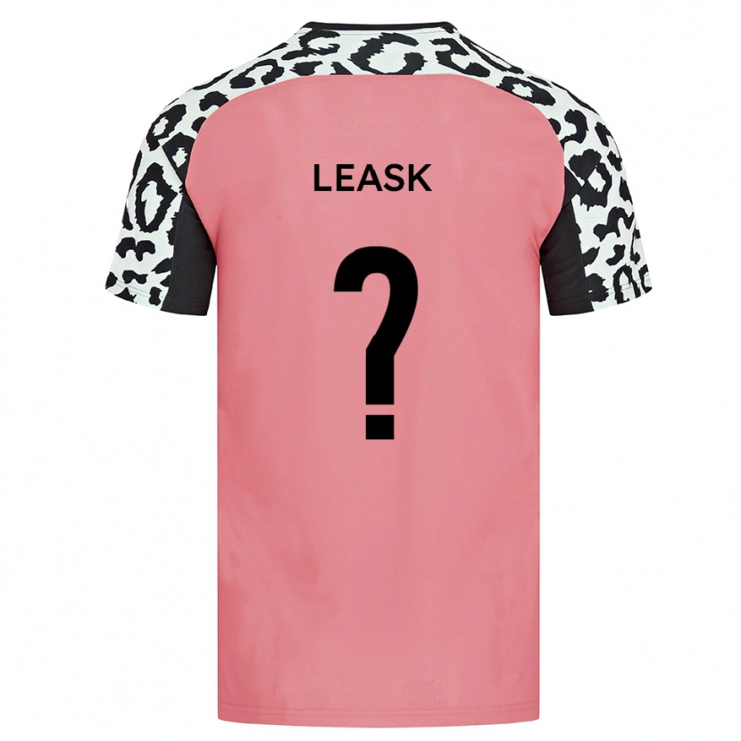 Danxen Kinderen Amy Leask #0 Roze Zwart Uitshirt Uittenue 2025/26 T-Shirt