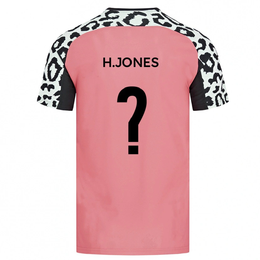 Danxen Kinderen Hattie Jones #0 Roze Zwart Uitshirt Uittenue 2025/26 T-Shirt