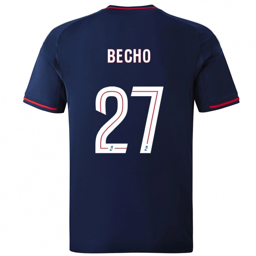 Danxen Kinderen Vicki Becho #27 Marine Rood Uitshirt Uittenue 2025/26 T-Shirt