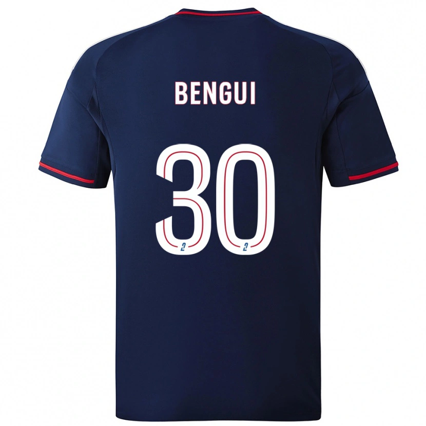 Danxen Kinderen Justin Bengui Joao #30 Marine Rood Uitshirt Uittenue 2025/26 T-Shirt