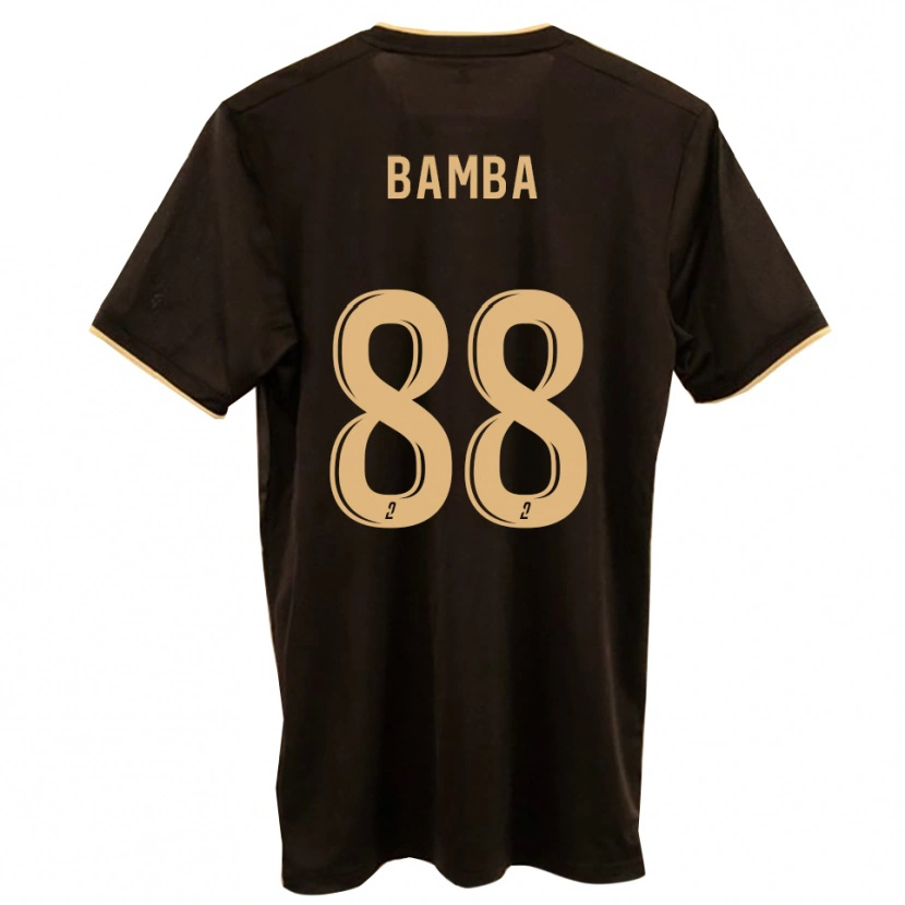 Danxen Kinderen Axel Bamba #88 Blauw Rood Uitshirt Uittenue 2025/26 T-Shirt