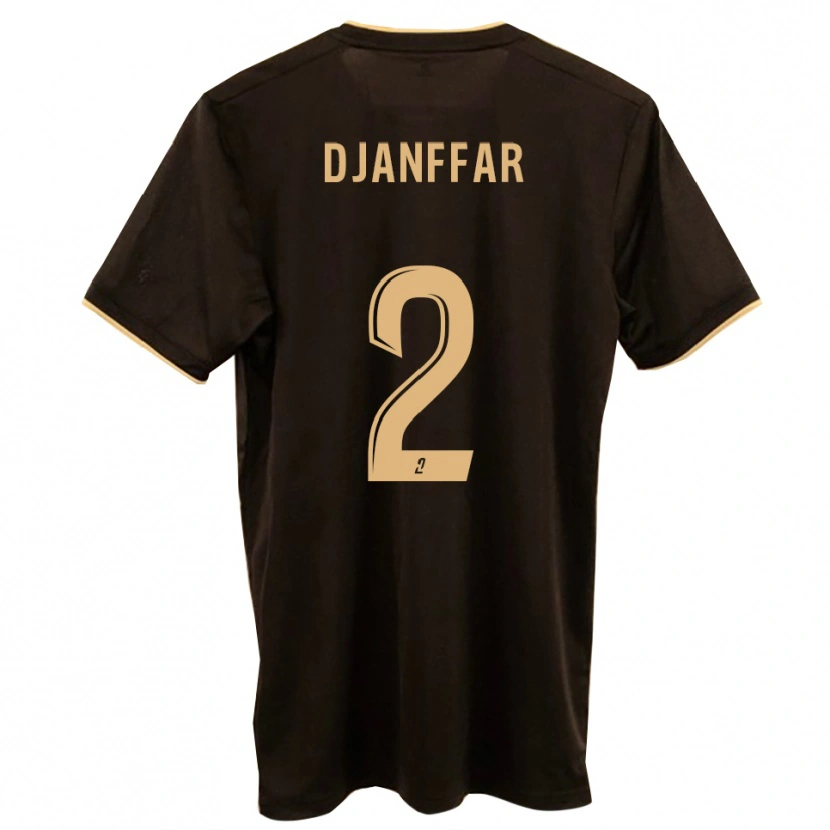 Danxen Kinderen Amane Djanffar #2 Blauw Rood Uitshirt Uittenue 2025/26 T-Shirt