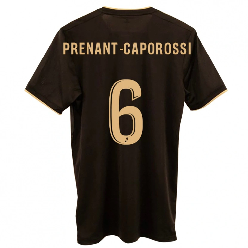 Danxen Kinderen Valentin Prenant-Caporossi #6 Blauw Rood Uitshirt Uittenue 2025/26 T-Shirt