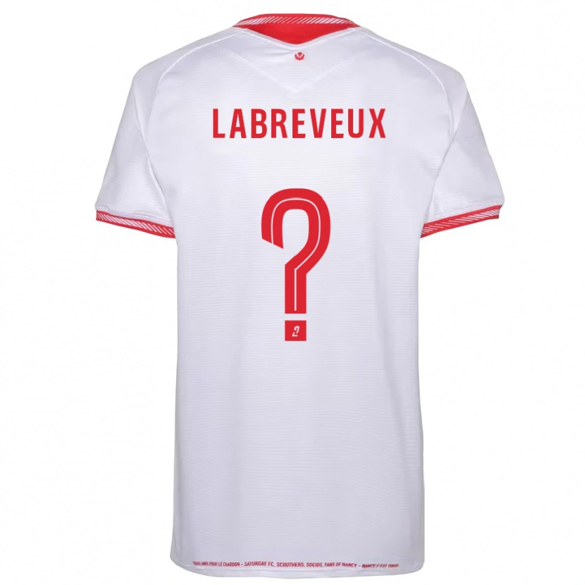 Danxen Kinderen Océane Labreveux #0 Zwart Rood Uitshirt Uittenue 2025/26 T-Shirt