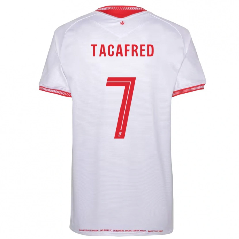 Danxen Kinderen Enzo Tacafred #7 Zwart Rood Uitshirt Uittenue 2025/26 T-Shirt