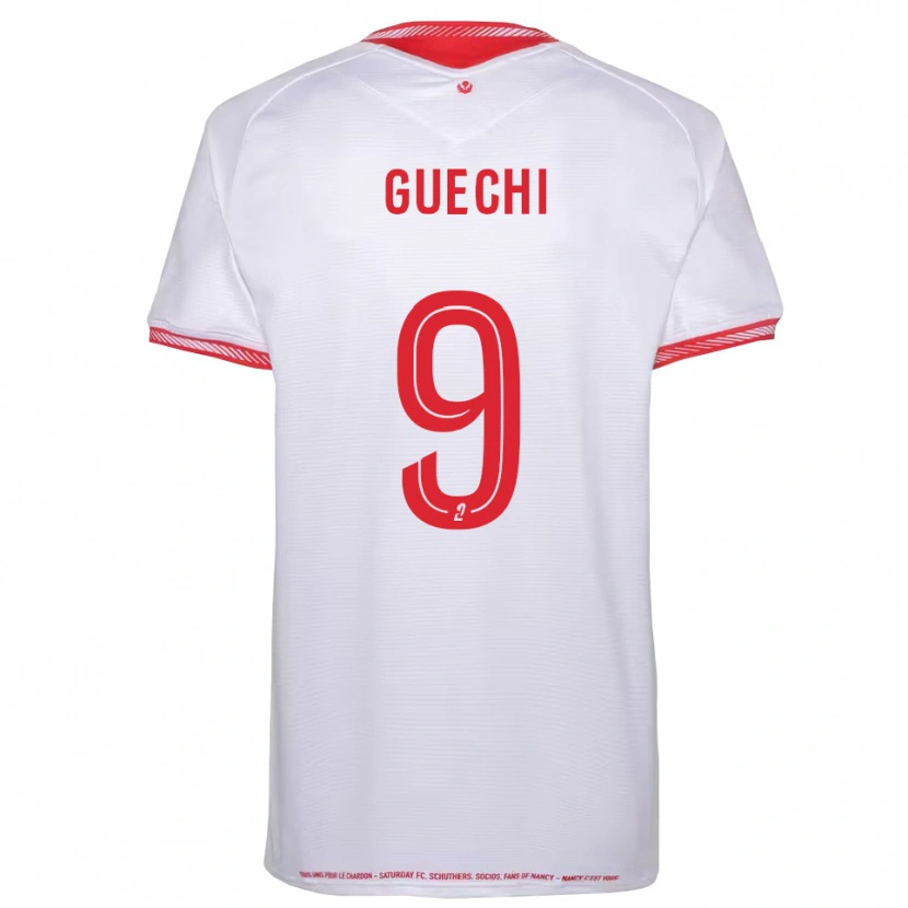 Danxen Kinderen Abderraouf Guechi #9 Zwart Rood Uitshirt Uittenue 2025/26 T-Shirt