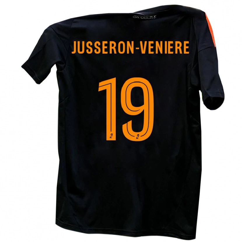 Danxen Kinderen Kilyan Jusseron-Veniere #19 Wit Rood Uitshirt Uittenue 2025/26 T-Shirt