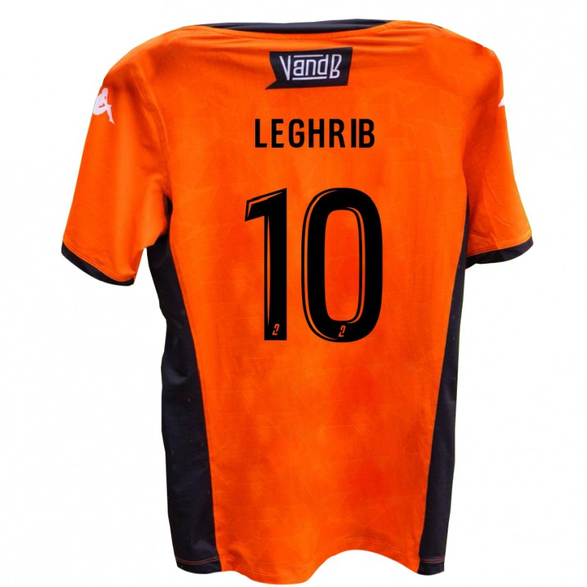 Danxen Kinderen Aymen Leghrib #10 Wit Zwart Uitshirt Uittenue 2025/26 T-Shirt