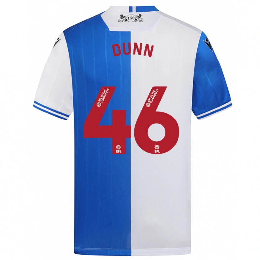 Danxen Heren Isaac Dunn #46 Blauw Wit Thuisshirt Thuistenue 2025/26 T-Shirt