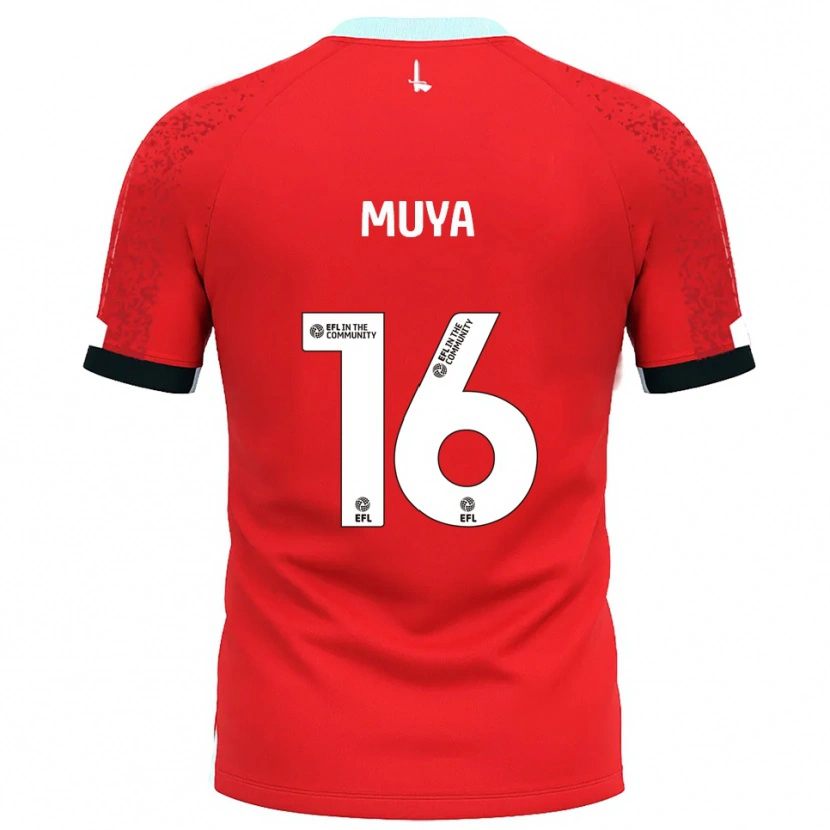 Danxen Heren Karin Muya #16 Rood Wit Thuisshirt Thuistenue 2025/26 T-Shirt