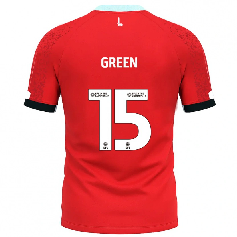 Danxen Heren Kayleigh Green #15 Rood Wit Thuisshirt Thuistenue 2025/26 T-Shirt