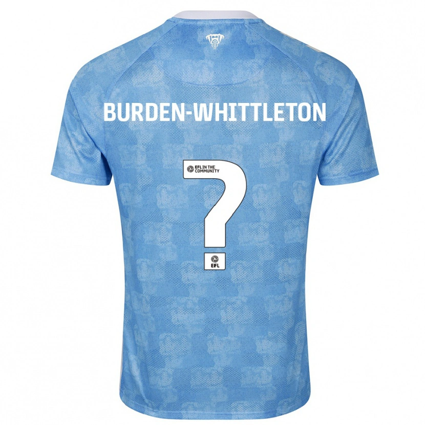 Danxen Heren Charlie Burden-Whittleton #0 Hemelsblauw Wit Thuisshirt Thuistenue 2025/26 T-Shirt