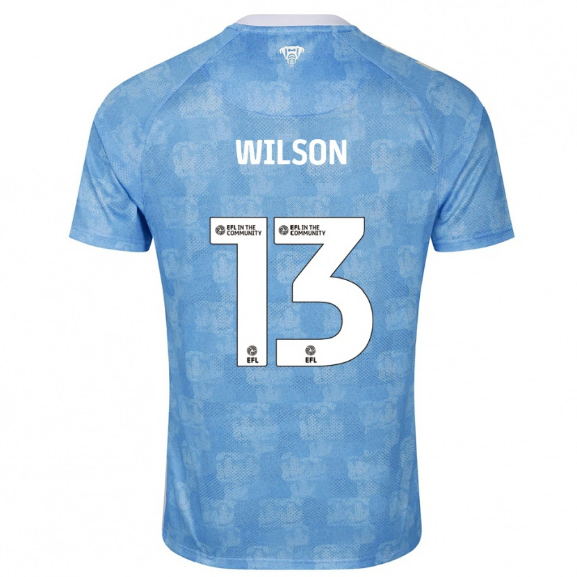 Danxen Heren Ben Wilson #13 Hemelsblauw Wit Thuisshirt Thuistenue 2025/26 T-Shirt