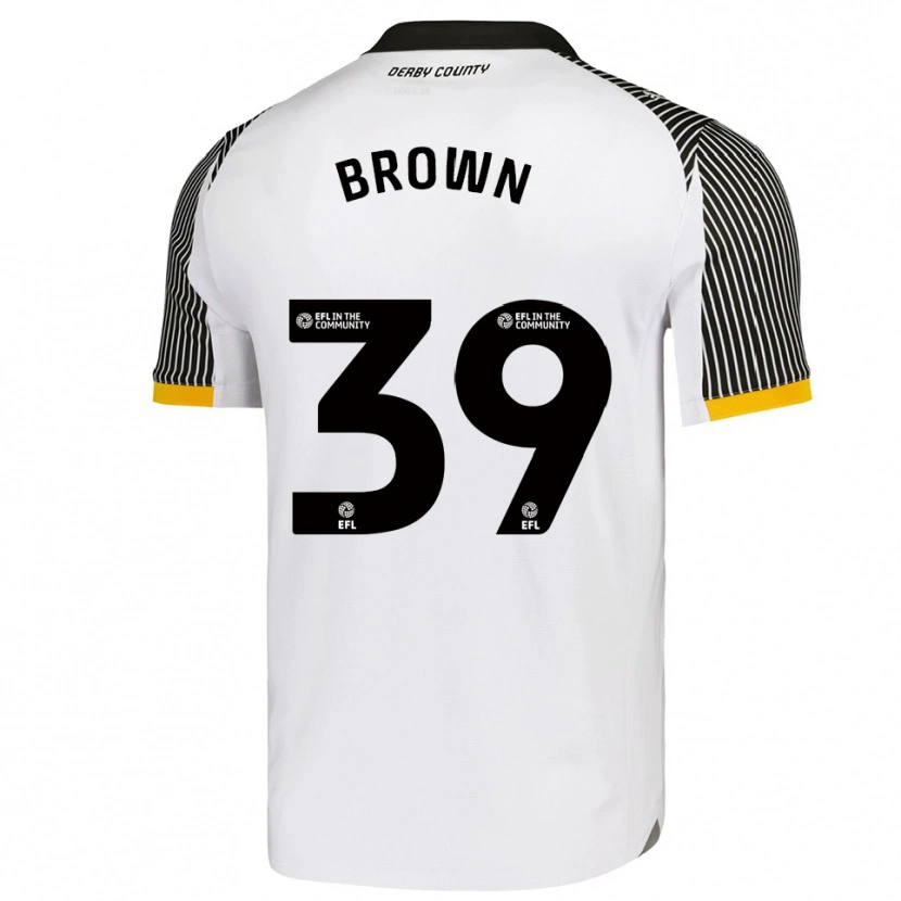 Danxen Heren Dajaune Brown #39 Wit Zwart Thuisshirt Thuistenue 2025/26 T-Shirt