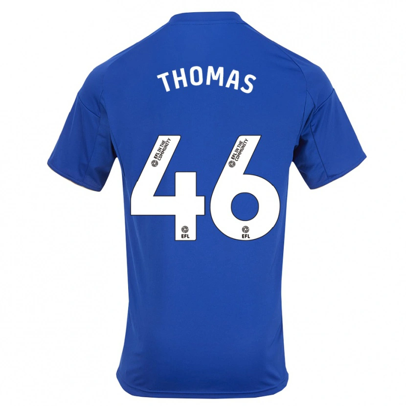 Danxen Heren Silko Thomas #46 Blauw Goud Thuisshirt Thuistenue 2025/26 T-Shirt