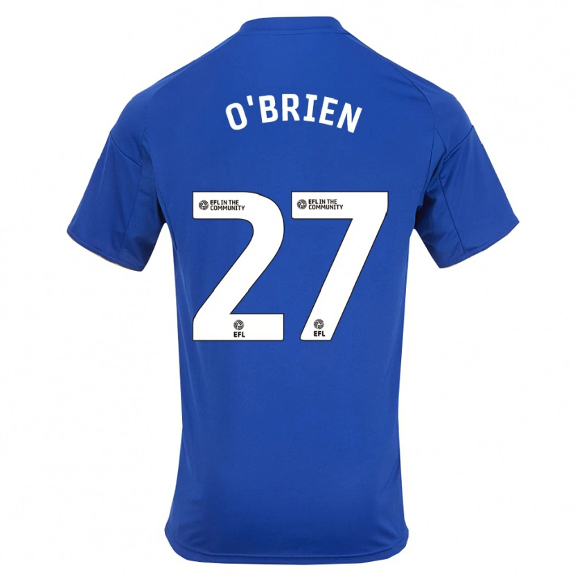 Danxen Heren Shannon O'brien #27 Blauw Goud Thuisshirt Thuistenue 2025/26 T-Shirt