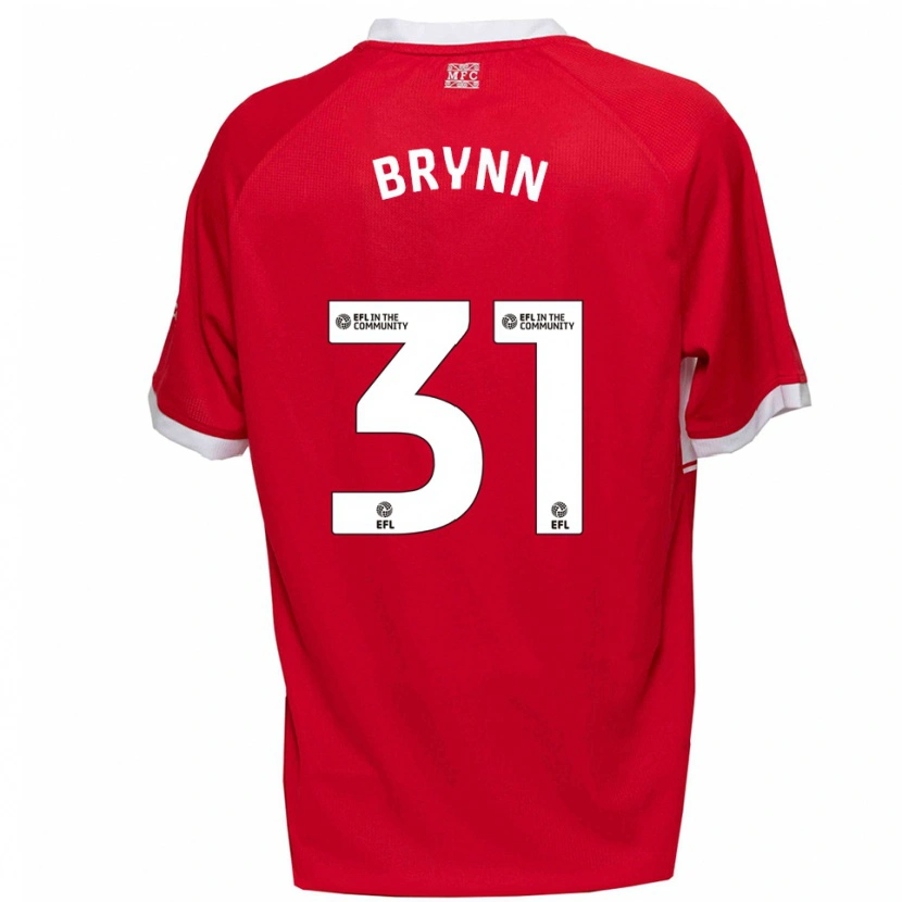 Danxen Heren Sol Brynn #31 Rood Wit Thuisshirt Thuistenue 2025/26 T-Shirt