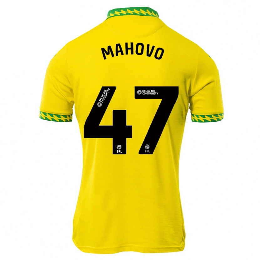 Danxen Heren Lucien Mahovo #47 Wit Groen Thuisshirt Thuistenue 2025/26 T-Shirt