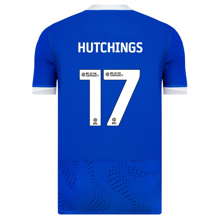 Danxen Heren Annie Hutchings #17 Blauw Wit Thuisshirt Thuistenue 2025/26 T-Shirt
