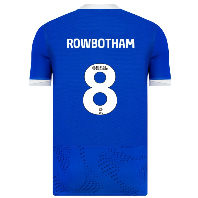 Danxen Heren Ava Rowbotham #8 Blauw Wit Thuisshirt Thuistenue 2025/26 T-Shirt