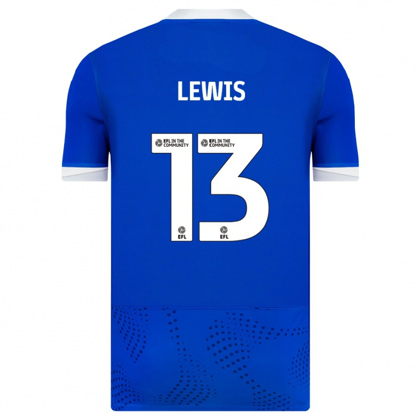 Danxen Heren Karl Lewis #13 Blauw Wit Thuisshirt Thuistenue 2025/26 T-Shirt