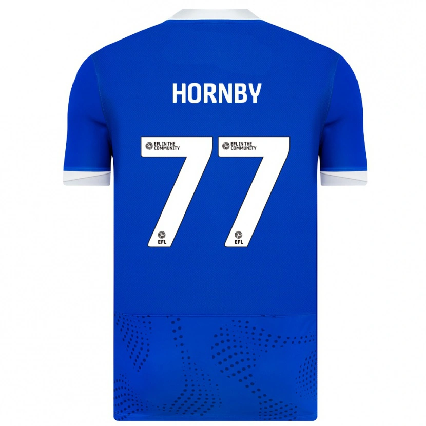 Danxen Heren Megan Hornby #77 Blauw Wit Thuisshirt Thuistenue 2025/26 T-Shirt