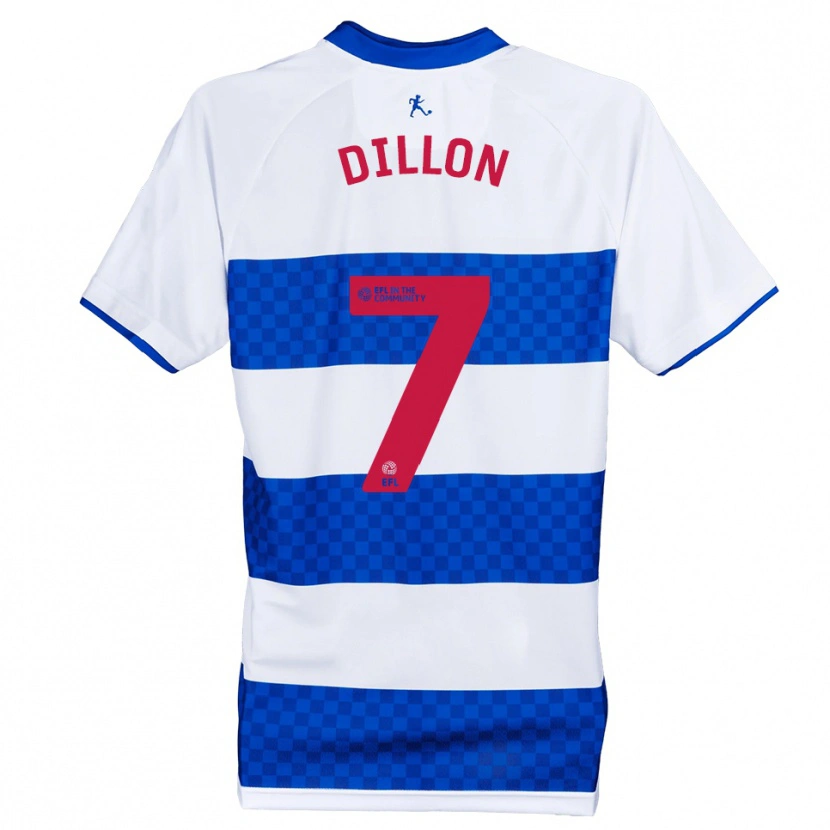 Danxen Heren Cian Dillon #7 Blauw Wit Thuisshirt Thuistenue 2025/26 T-Shirt