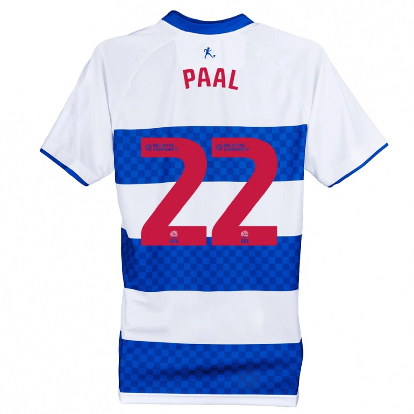 Danxen Heren Kenneth Paal #22 Blauw Wit Thuisshirt Thuistenue 2025/26 T-Shirt