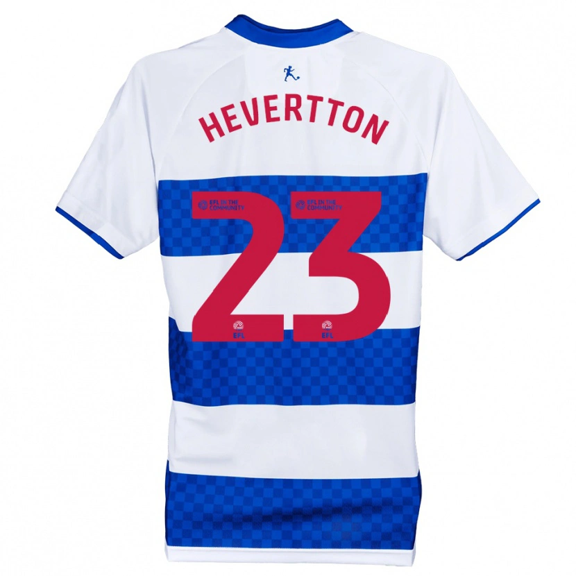 Danxen Heren Hevertton #23 Blauw Wit Thuisshirt Thuistenue 2025/26 T-Shirt