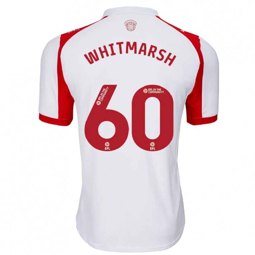 Danxen Heren Joe O'brien-Whitmarsh #60 Wit Rood Thuisshirt Thuistenue 2025/26 T-Shirt
