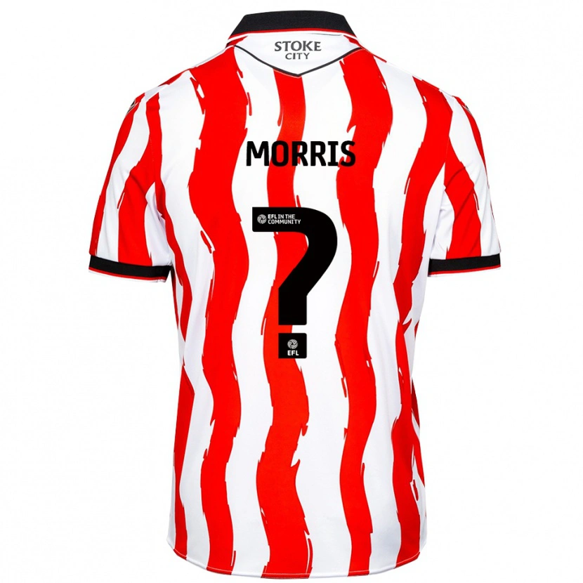 Danxen Heren Joe Morris #0 Wit Rood Thuisshirt Thuistenue 2025/26 T-Shirt
