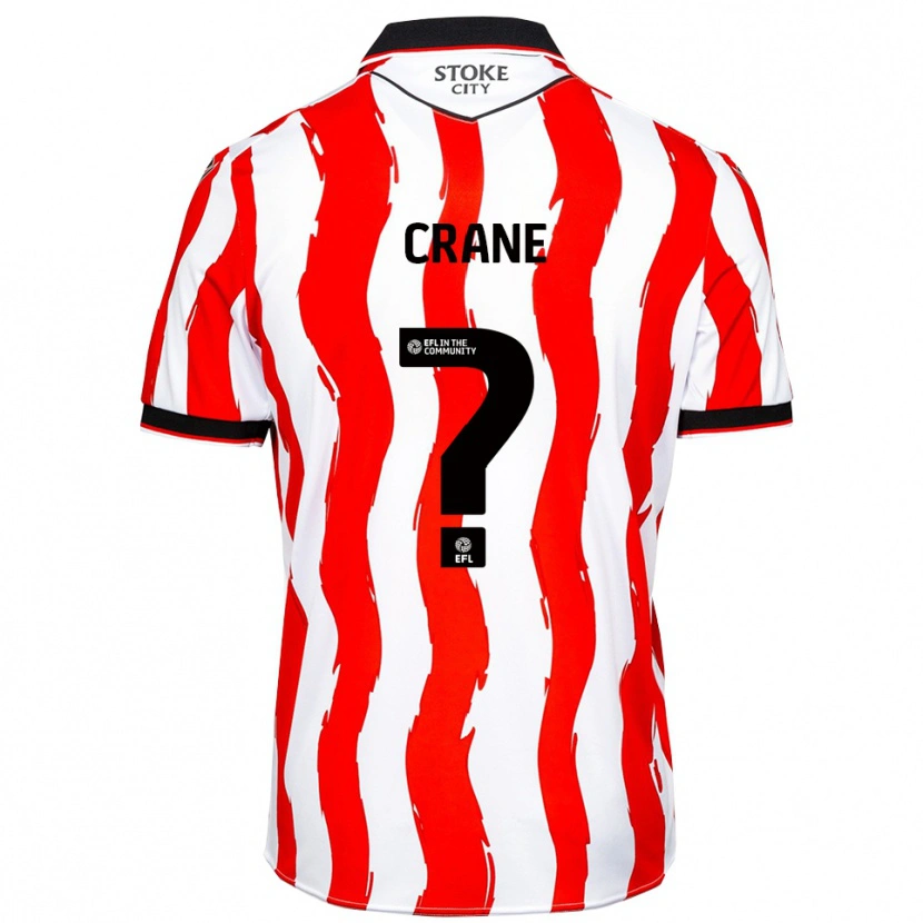 Danxen Heren Harry Crane #0 Wit Rood Thuisshirt Thuistenue 2025/26 T-Shirt