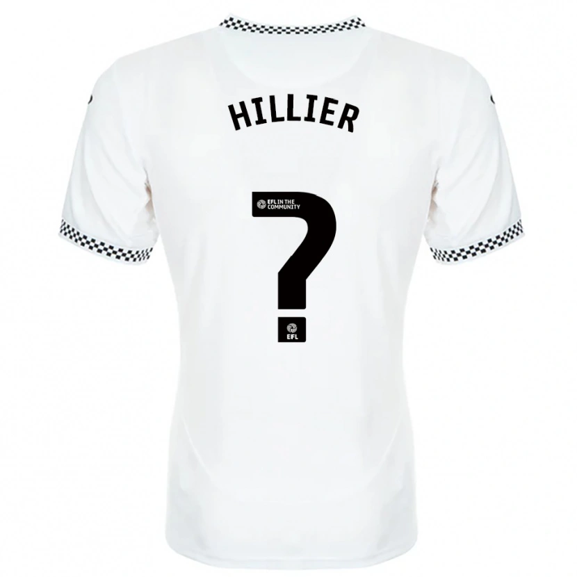 Danxen Heren Rohan Hillier #0 Wit Oranje Thuisshirt Thuistenue 2025/26 T-Shirt