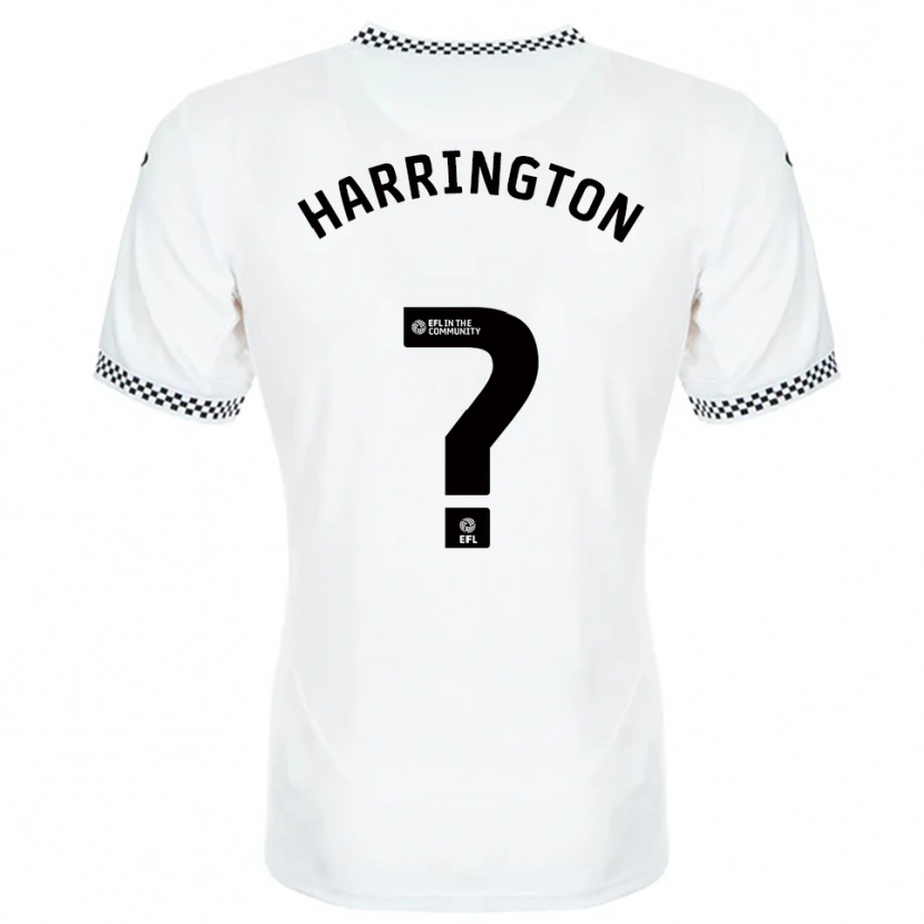 Danxen Heren Theo Harrington #0 Wit Oranje Thuisshirt Thuistenue 2025/26 T-Shirt