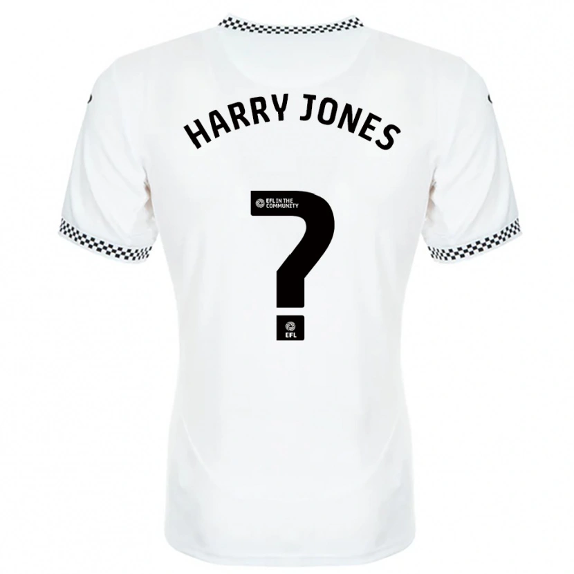 Danxen Heren Harry Jones #0 Wit Oranje Thuisshirt Thuistenue 2025/26 T-Shirt