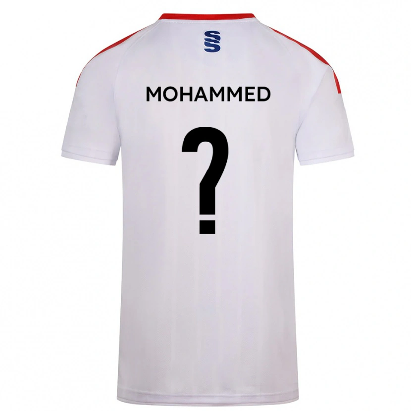 Danxen Heren Faris Mohammed #0 Wit Marine Thuisshirt Thuistenue 2025/26 T-Shirt