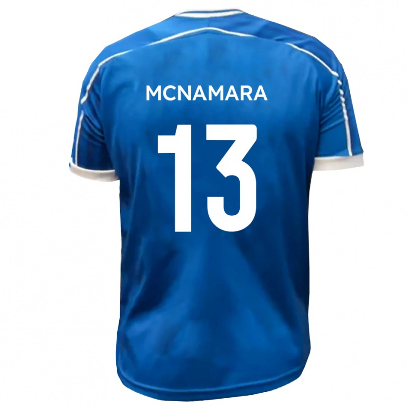Danxen Heren Josh Mcnamara #13 Blauw Wit Thuisshirt Thuistenue 2025/26 T-Shirt