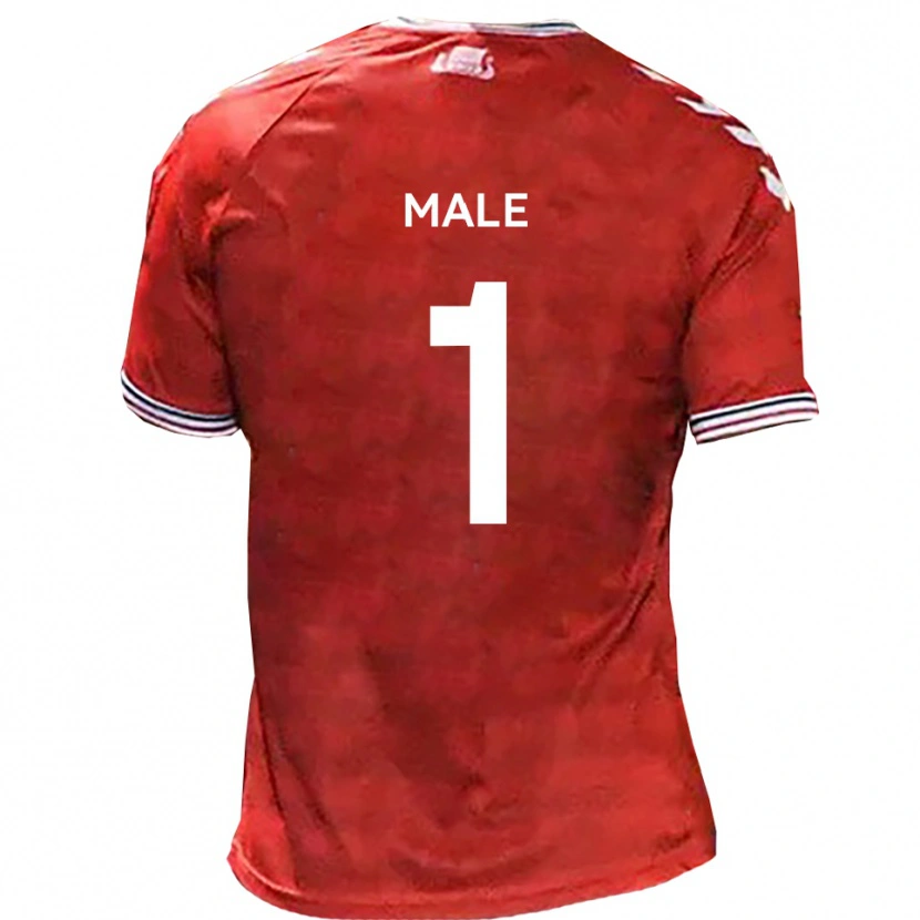 Danxen Heren Harrison Male #1 Rood Wit Thuisshirt Thuistenue 2025/26 T-Shirt