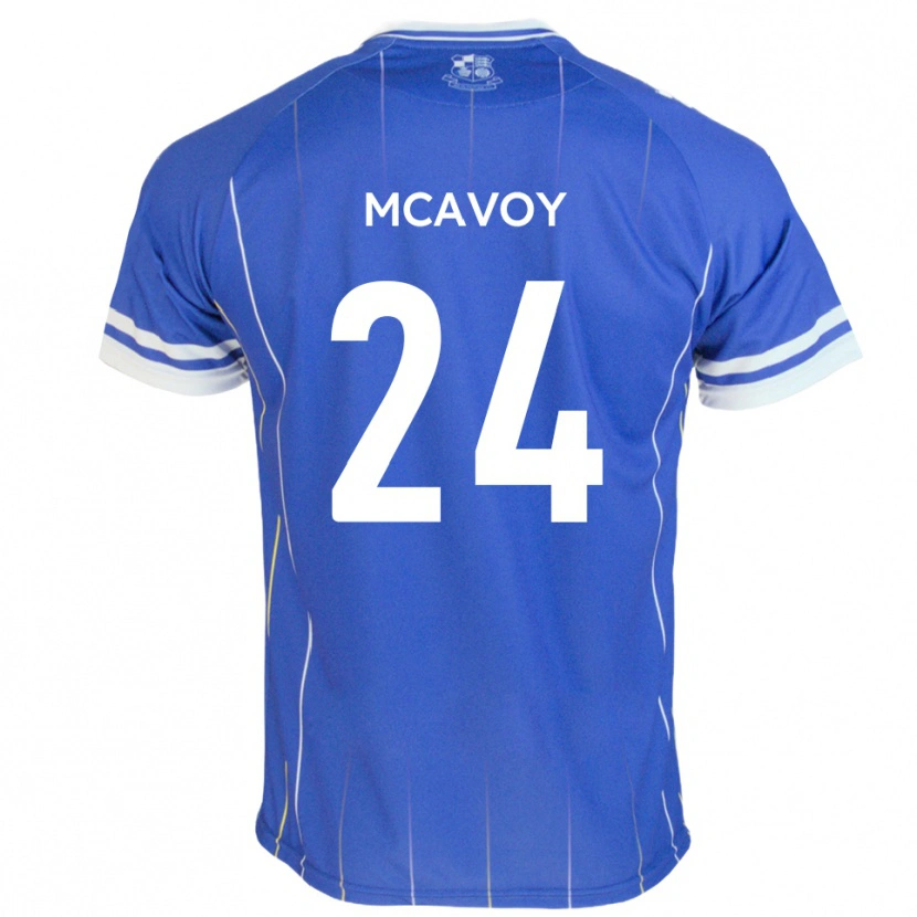 Danxen Heren Connor Mcavoy #24 Koningsblauw Thuisshirt Thuistenue 2025/26 T-Shirt
