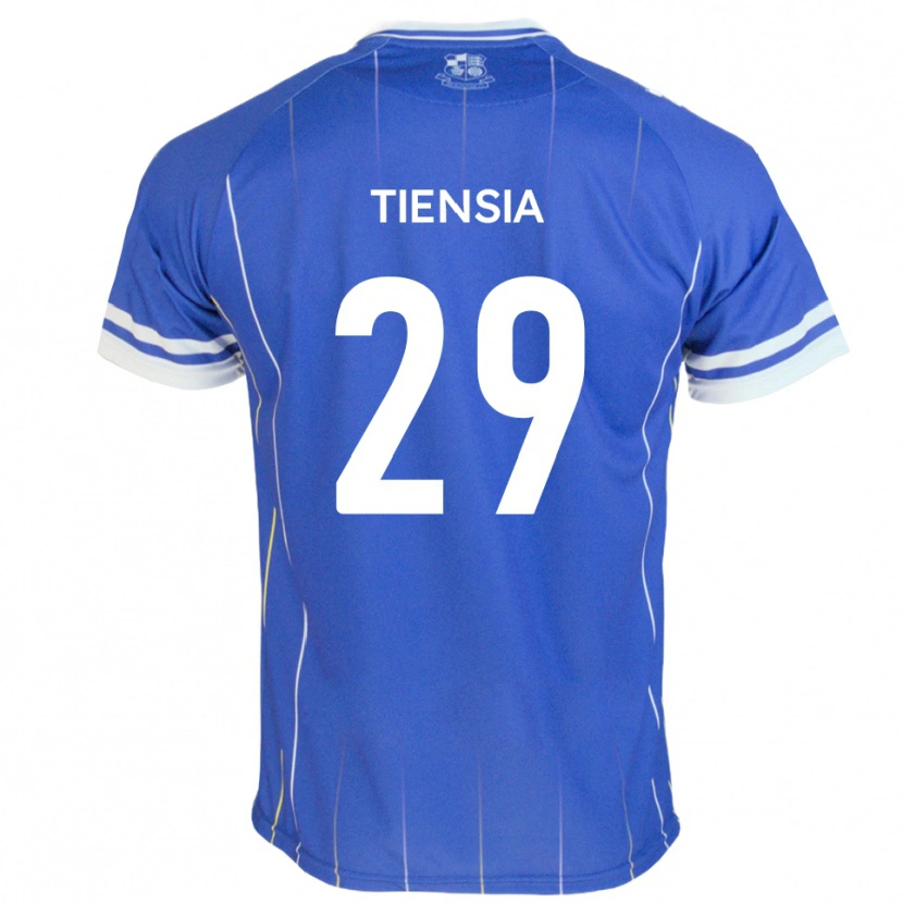 Danxen Heren Junior Tiensia #29 Koningsblauw Thuisshirt Thuistenue 2025/26 T-Shirt