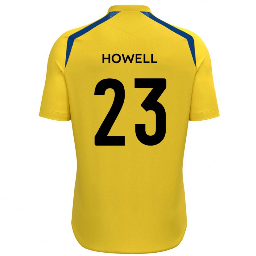 Danxen Heren Finn Howell #23 Geel Blauw Thuisshirt Thuistenue 2025/26 T-Shirt