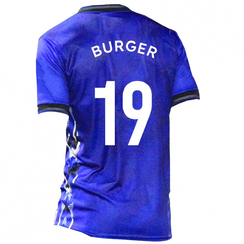 Danxen Heren Jake Burger #19 Blauw Wit Thuisshirt Thuistenue 2025/26 T-Shirt