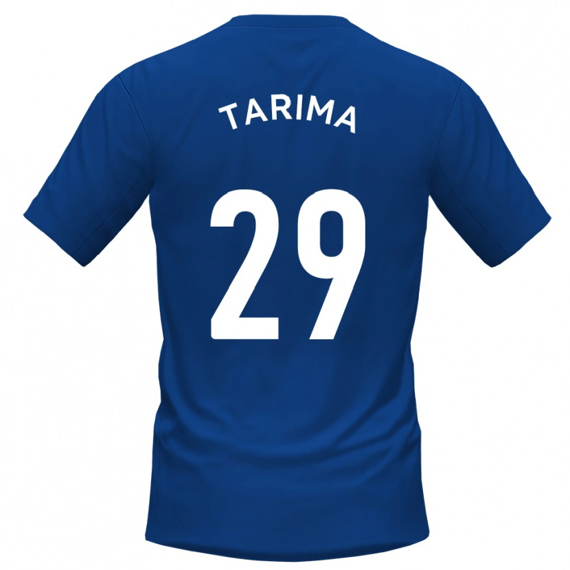 Danxen Heren Sean Tarima #29 Blauw Wit Thuisshirt Thuistenue 2025/26 T-Shirt